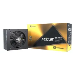 Power Supply-SEASONIC-FOCUS GX ATX 3.0-750 Watts-Efficiency 80 PLUS GOLD-MTBF 100000 hours-FOCUS-GX-750-V4