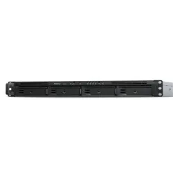 Synology - RS422+ - Up to 4 HDD-SSD Hot-Swap - AMD Ryzen - Ryzen R1600 - Processor frequency 2.6 GHz - 2 GB - DDR4