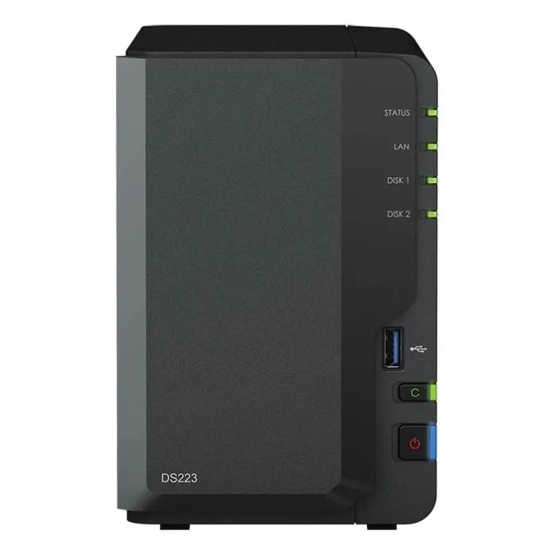 Nas storage tower 2bay-no hdd usb3.2 ds223 synology