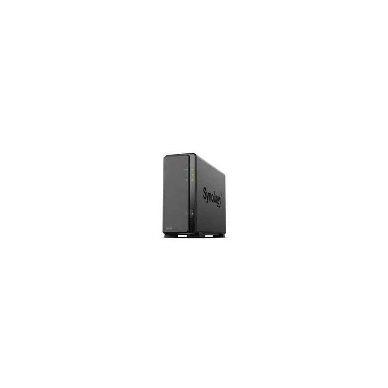 Synology - Tower NAS - DS124 - up to 1 HDD-SSD - Realtek - RTD1619B - Processor frequency 1.7 GHz - 1 GB - DDR4