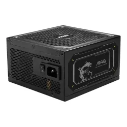 Power Supply-MSI-MAG A1000GL PCIE5 II-ATX 3.1-1000 Watts-Efficiency 80 PLUS GOLD-PFC Active-MAGA1000GLPCIE5II