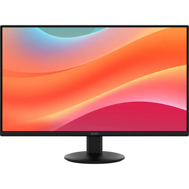 LCD Monitor-MSI-PRO MP272L-27-Business-Matte-Panel IPS-1920x1080-16:9-100Hz-1 ms-Tilt-Colour Black-PROMP272L