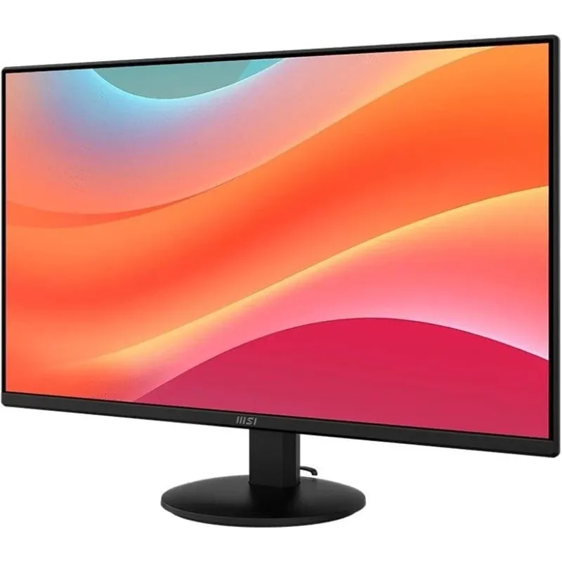 LCD Monitor-MSI-PRO MP272L-27-Business-Matte-Panel IPS-1920x1080-16:9-100Hz-1 ms-Tilt-Colour Black-PROMP272L