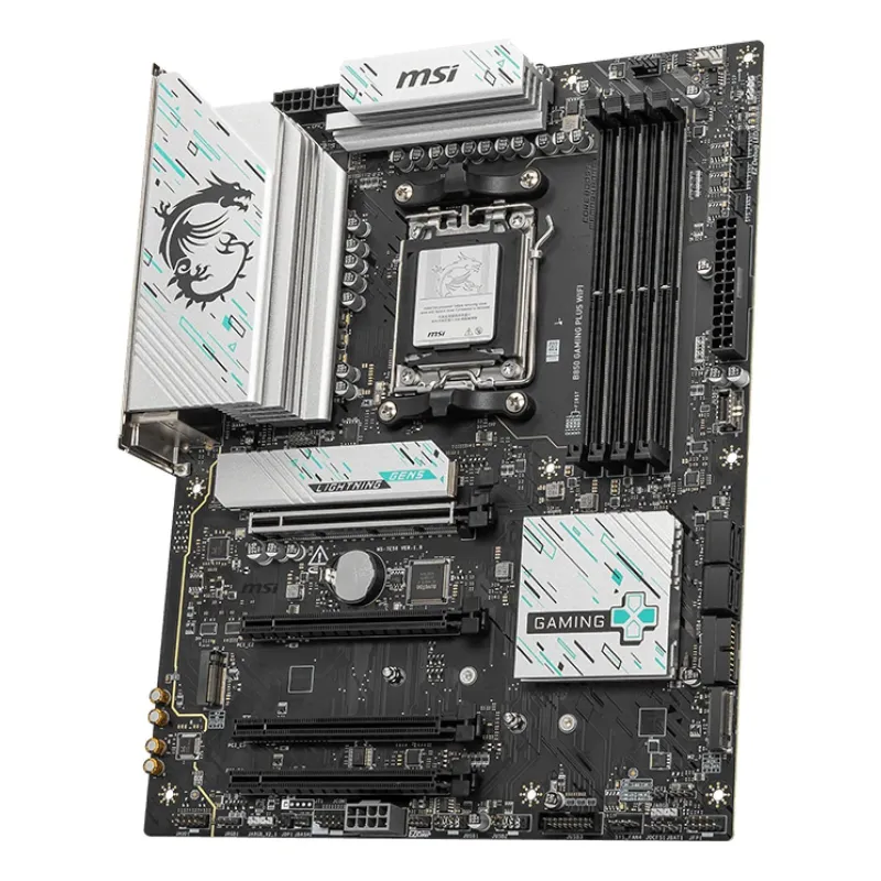 Mainboard-MSI-AMD B850-SAM5-ATX-Memory DDR5-Memory slots 4-4xPCI-Express