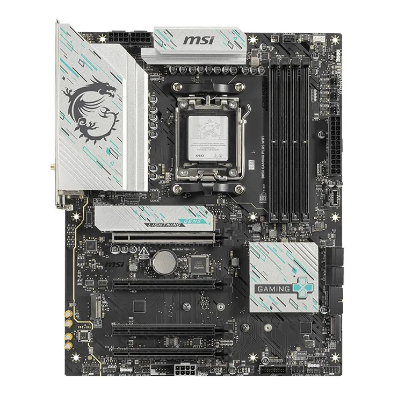 Mainboard-MSI-AMD B850-SAM5-ATX-Memory DDR5-Memory slots 4-4xPCI-Express