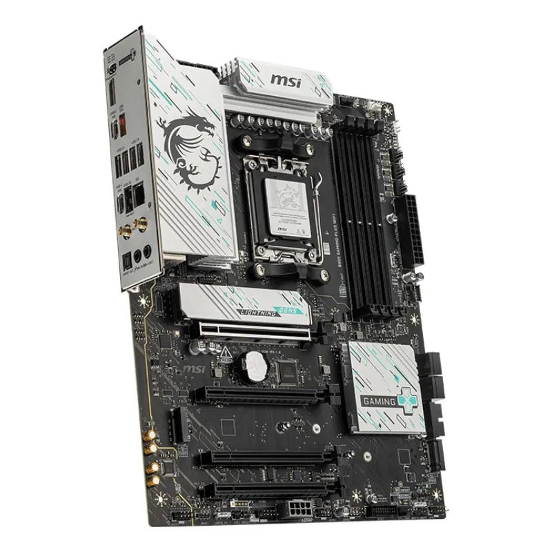 Mainboard-MSI-AMD B850-SAM5-ATX-Memory DDR5-Memory slots 4-4xPCI-Express