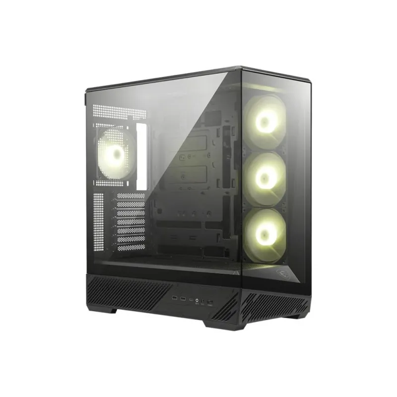 Case-MSI-ATX-micro ATX-Mini-ITX-Black-Transparent-Midi Tower-MAG PANO 130R PZ-MAGPANO130RPZ