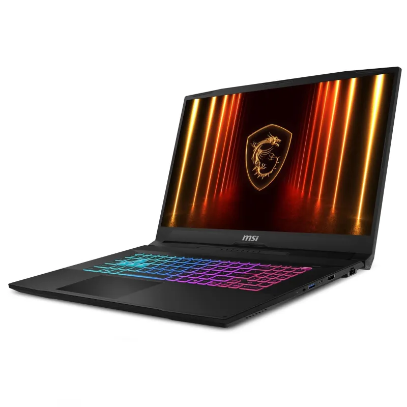 Notebook-MSI-Katana 17 HX B14WFK-CPU Intel CoreT i7-i7-14650HX-17.3 -1920 x 1080 pixels-RAM 16 GB-DDR5-SDRAM-SSD 1000