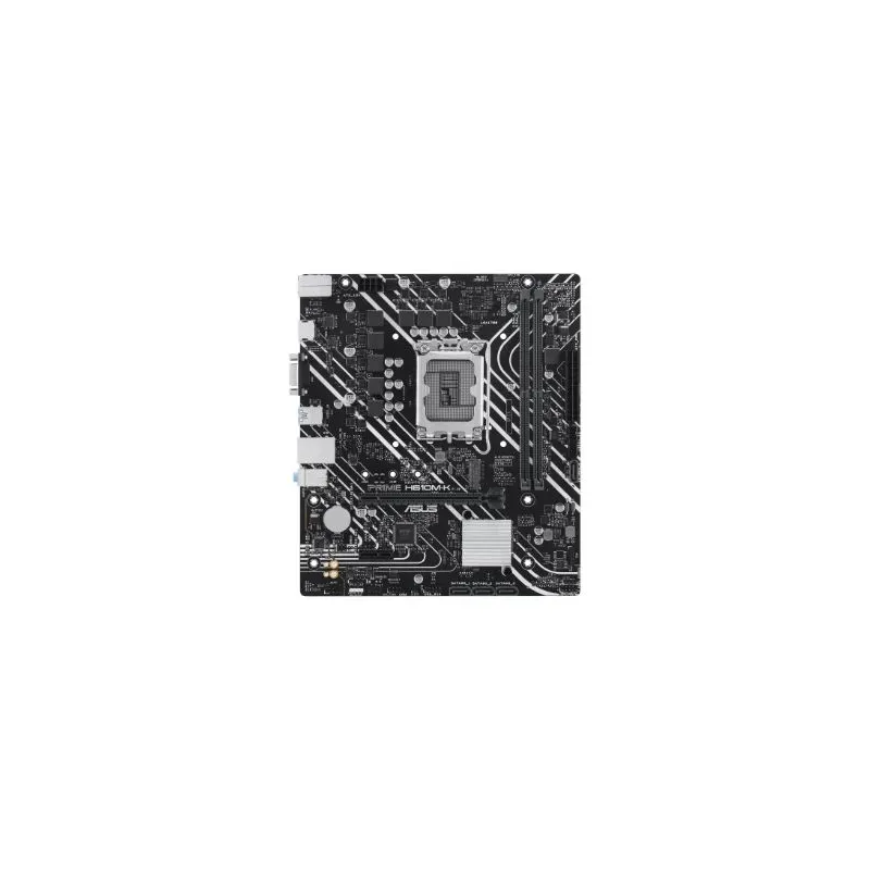 Mainboard-ASUS-Intel H610-LGA1700-Micro-ATX-Memory DDR5-Memory slots 2-1xPCI-Express 3.0 1x-1xPCI-Express 4.0 16x-1xM.2-1x15pin