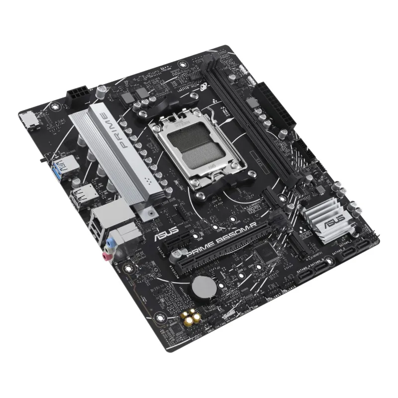 Mainboard-ASUS-AMD B650-SAM5-Micro-ATX-Memory DDR5-Memory slots 2-1xPCI-Express 4.0 1x-2xPCI-Express 4.0 16x-2xM.2-1xHDMI-4xUSB