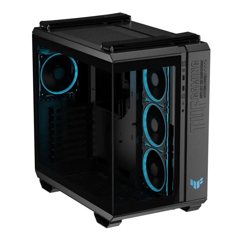 Case-ASUS-TUF Gaming GT502 Horizon-MidiTower-Case product features Transparent panel-Not included-ATX-MicroATX-MiniITX-Colour