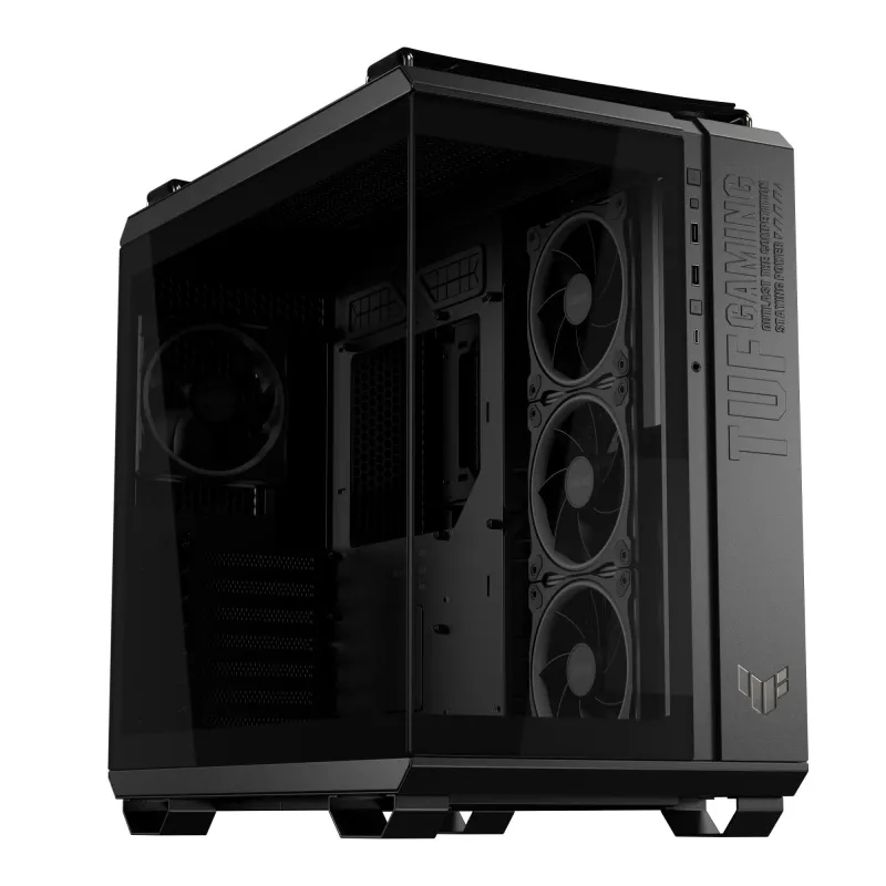 Case-ASUS-TUF Gaming GT502 Horizon-MidiTower-Case product features Transparent panel-Not included-ATX-MicroATX-MiniITX-Colour