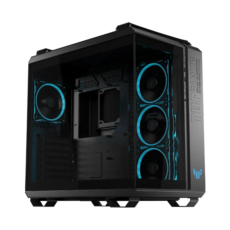 Case-ASUS-TUF Gaming GT502 Horizon-MidiTower-Case product features Transparent panel-Not included-ATX-MicroATX-MiniITX-Colour