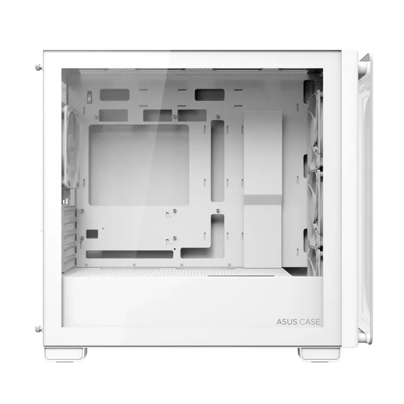Case-ASUS-A23 PLUS-MidiTower-Case product features Transparent panel-MicroATX-MiniITX-Colour White-A23PLUSTG-ARGBWHITE