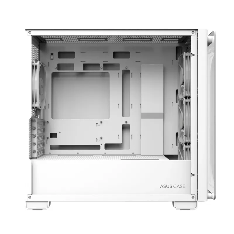 Case-ASUS-A23 PLUS-MidiTower-Case product features Transparent panel-MicroATX-MiniITX-Colour White-A23PLUSTG-ARGBWHITE