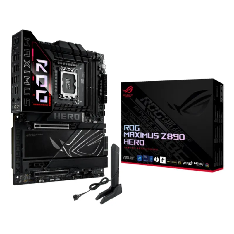 Mainboard-ASUS-Intel Z890-LGA1851-ATX-Memory DDR5-Memory slots 4-1xPCI-Express 4.0 1x-1xPCI-Express 4.0 16x-1xPCI-Express 5.0