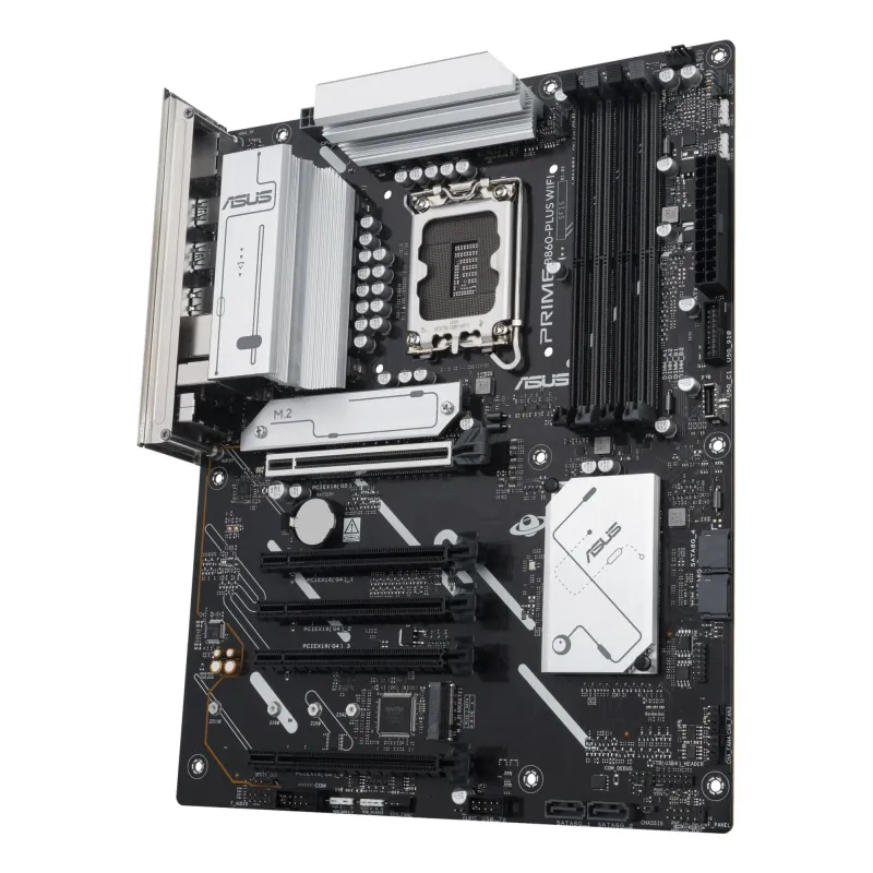 Mainboard-ASUS-Intel B860 Express-LGA1851-ATX-Memory DDR5-Memory slots 4-PRIMEB860-PLUSWIFI