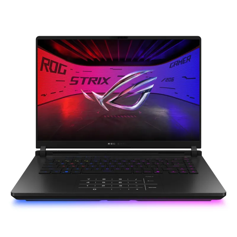 Notebook-ASUS-ROG Strix-SCAR 16 ,2025,-G635LX-RW042W-CPU Core Ultra-U9-275HX-2700 MHz-16-2560x1600-RAM 64GB-DDR5-5600 MHz-SSD