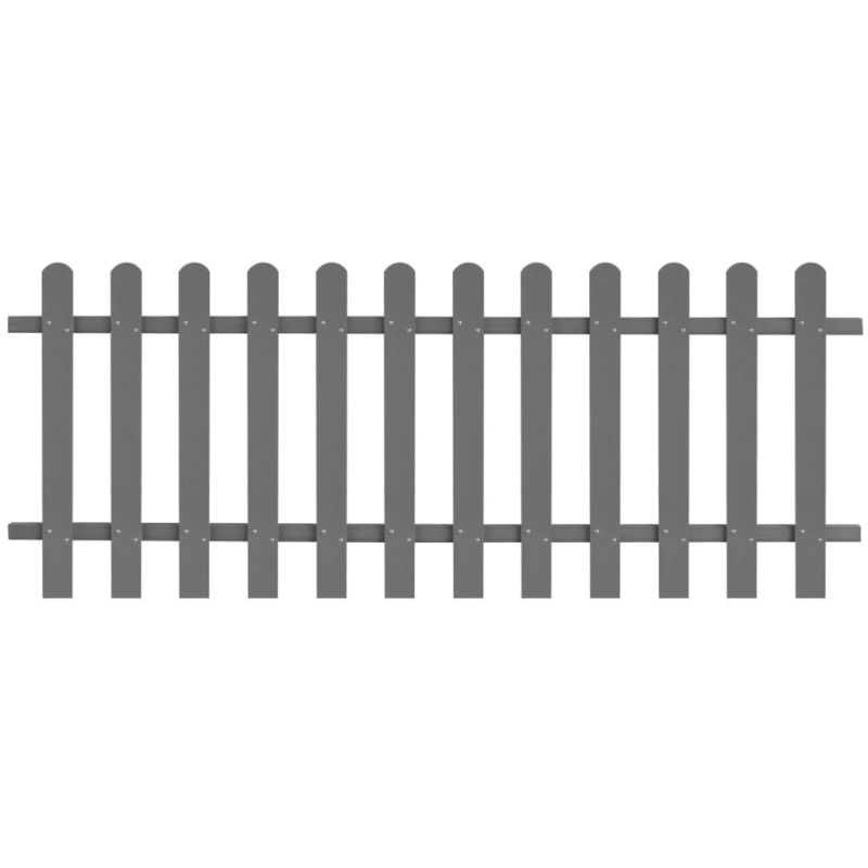 vidaXL mietu žogs, WPC, 200x80 cm