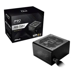 Power Supply-ASROCK-ATX-PC-100 - 240 V-750 W-PRO-750G