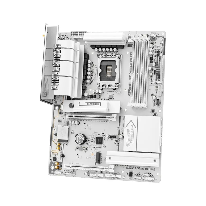 Mainboard-ASROCK-Intel B860-LGA 1851 ,Socket V1,-ATX-RAM DDR5-SDRAM-4xSlots-Wi-Fi Yes-Bluetooth Yes-1xNumber of M.2 ,M,