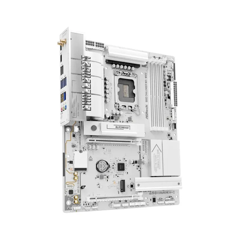 Mainboard-ASROCK-Intel B860-LGA 1851 ,Socket V1,-ATX-RAM DDR5-SDRAM-4xSlots-Wi-Fi Yes-Bluetooth Yes-1xNumber of M.2 ,M,