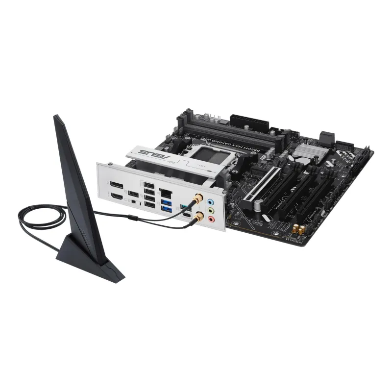 Mainboard-ASUS-AMD B850-SAM5-Micro-ATX-Memory DDR5-Memory slots 4-3xPCI-Express 4.0 16x-1xPCI-Express 5.0