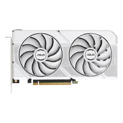 Graphics Card-ASUS-NVIDIA-GeForce RTX 5060-8 GB-GDDR7-128 bit-PCI Express 5.0-Active-DUAL-RTX5060-O8G-WHITE