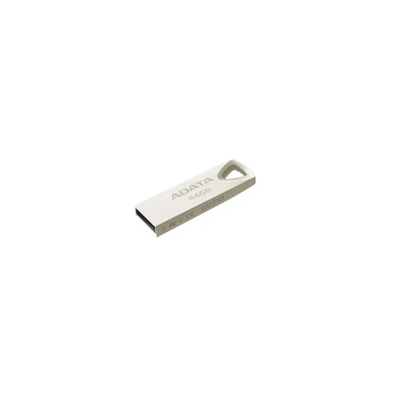 Memory drive flash usb2 64gb-gold auv210-64g-rgd adata