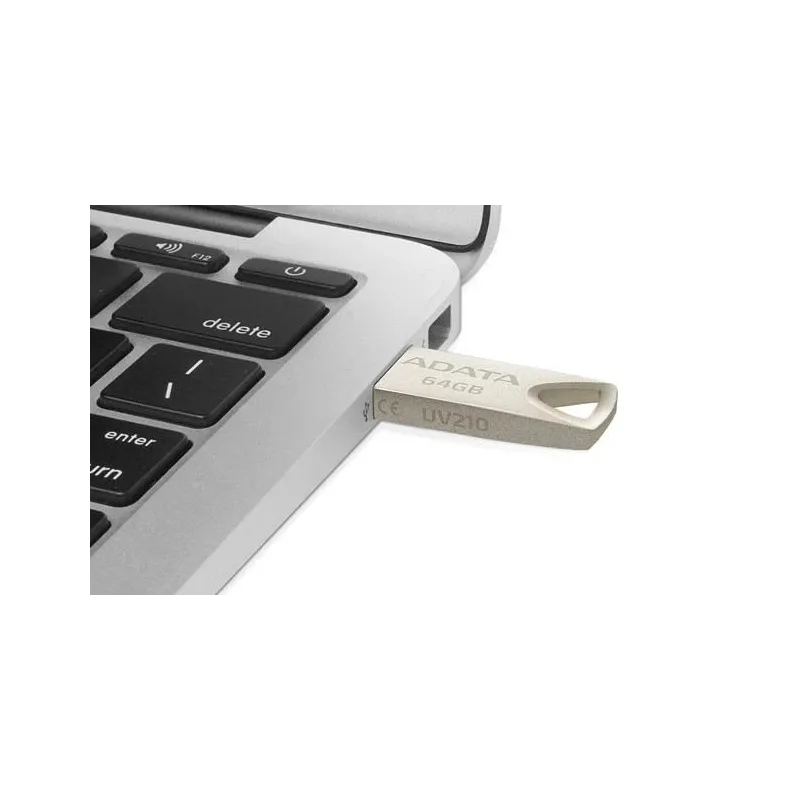 Memory drive flash usb2 64gb-gold auv210-64g-rgd adata