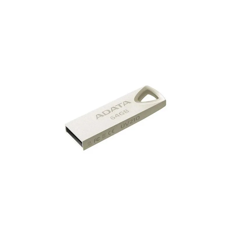 Memory drive flash usb2 64gb-gold auv210-64g-rgd adata