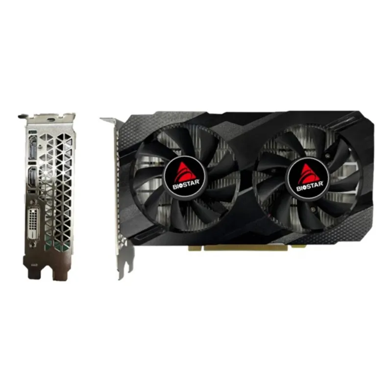 Graphics Card-BIOSTAR-AMD-Radeon RX 580-1150 MHz-8 GB-GDDR5-256 bit-PCI Express x16 3.0-Active-VA5815RF82
