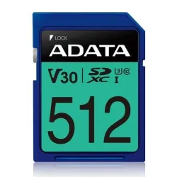 Memory sdxc 512gb v30-asdx512gui3v30s-r adata