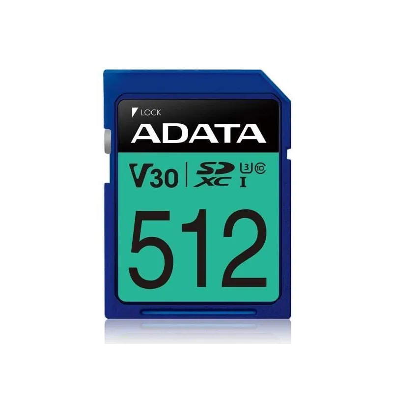 Memory sdxc 512gb v30-asdx512gui3v30s-r adata
