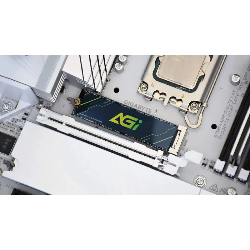 SSD-AGI-600xTBW rating-MTBF 1600000 h-Read speed 4700 MB-s-Write speed 2800 MB-s-NVMe Yes-PCI Express 4.0-M.2-1000
