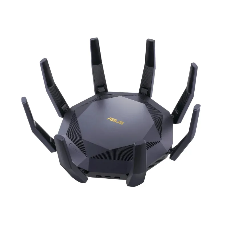 Wireless Router-ASUS-6000 Mbps-Mesh-Wi-Fi 6-USB 3.1-9x10-100-1000M-1x10GbE-1xSPF+-Number of antennas 8-RT-AX89X