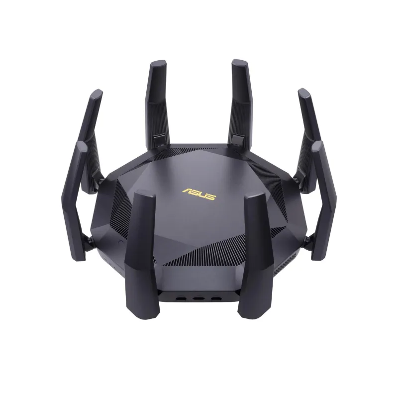 Wireless Router-ASUS-6000 Mbps-Mesh-Wi-Fi 6-USB 3.1-9x10-100-1000M-1x10GbE-1xSPF+-Number of antennas 8-RT-AX89X