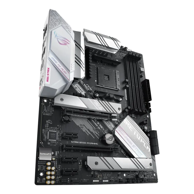 Mainboard-ASUS-AMD B550-SAM4-ATX-3xPCI-Express 3.0 1x-1xPCI-Express 3.0 4x-1xPCI-Express 4.0 16x-2xM.2-Memory DDR4-Memory slots