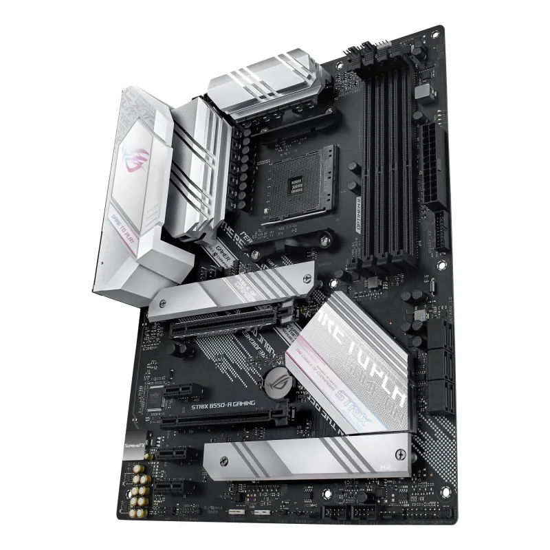 Mainboard-ASUS-AMD B550-SAM4-ATX-3xPCI-Express 3.0 1x-1xPCI-Express 3.0 4x-1xPCI-Express 4.0 16x-2xM.2-Memory DDR4-Memory slots