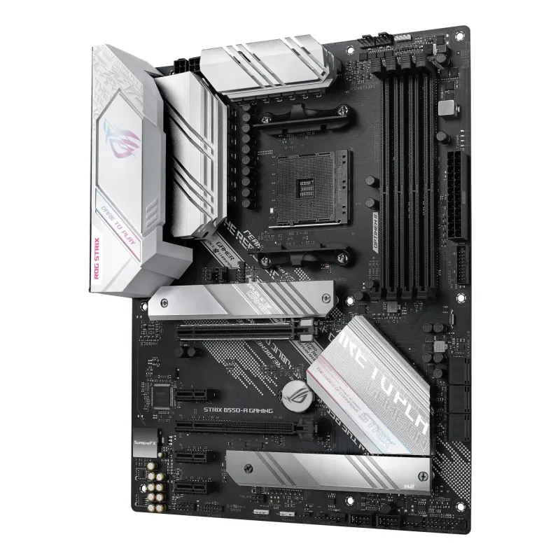 Mainboard-ASUS-AMD B550-SAM4-ATX-3xPCI-Express 3.0 1x-1xPCI-Express 3.0 4x-1xPCI-Express 4.0 16x-2xM.2-Memory DDR4-Memory slots