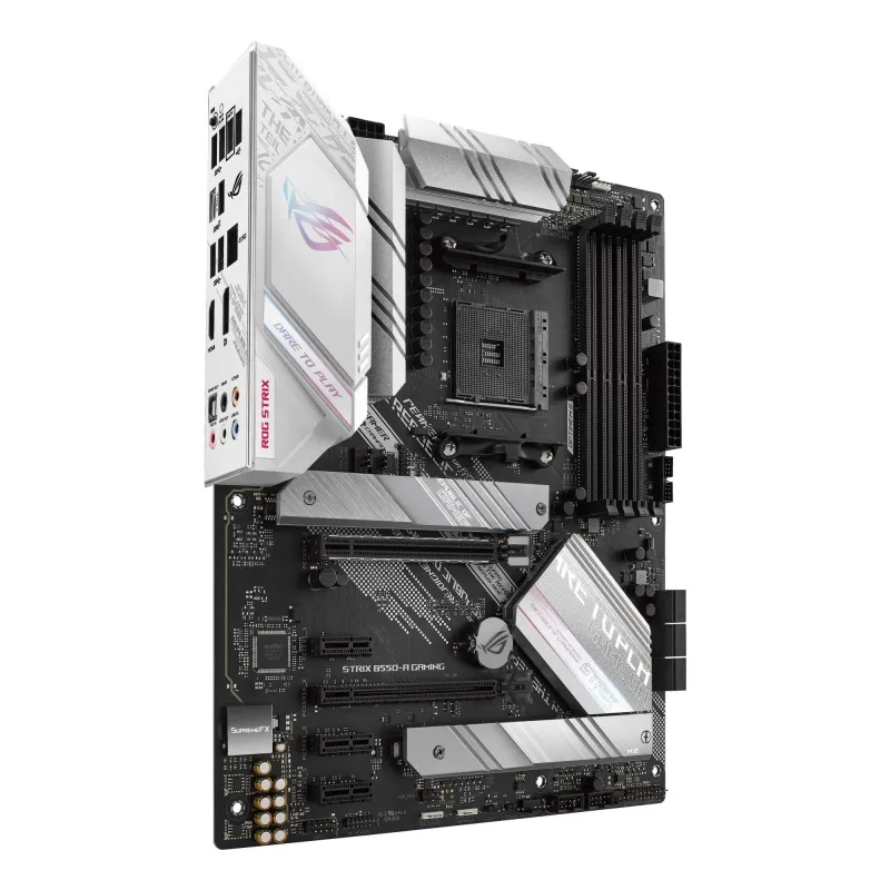 Mainboard-ASUS-AMD B550-SAM4-ATX-3xPCI-Express 3.0 1x-1xPCI-Express 3.0 4x-1xPCI-Express 4.0 16x-2xM.2-Memory DDR4-Memory slots