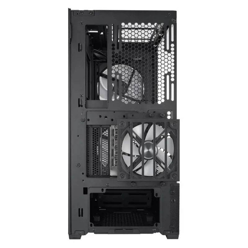 Case-LIAN LI-LANCOOL 216X BLACK-MidiTower-Case product features Transparent panel-ATX-EATX-MicroATX-MiniITX-Colour