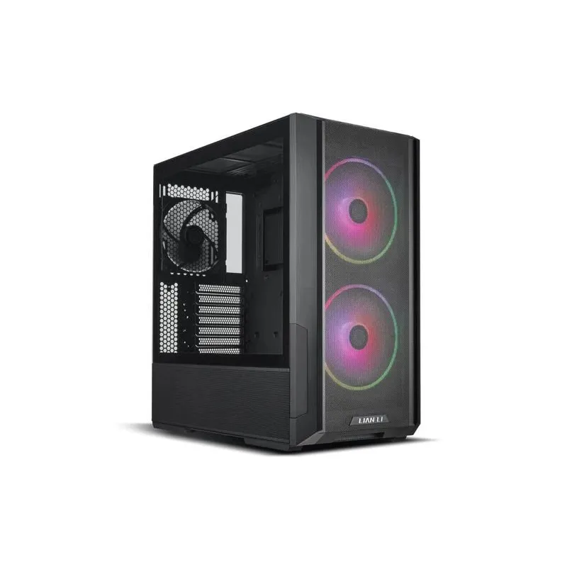 Case-LIAN LI-LANCOOL 216RX BLACK-MidiTower-Case product features Transparent panel-ATX-EATX-MicroATX-MiniITX-Colour