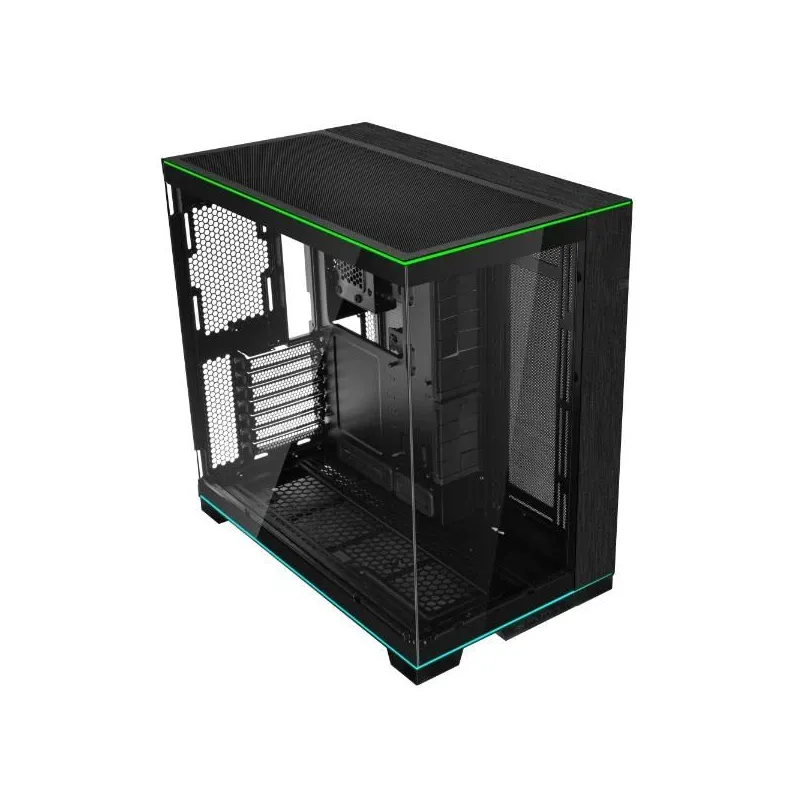Case-LIAN LI-O11 DYNAMIC EVO RGB-Tower-Case product features Transparent panel-ATX-EATX-MicroATX-MiniITX-Colour
