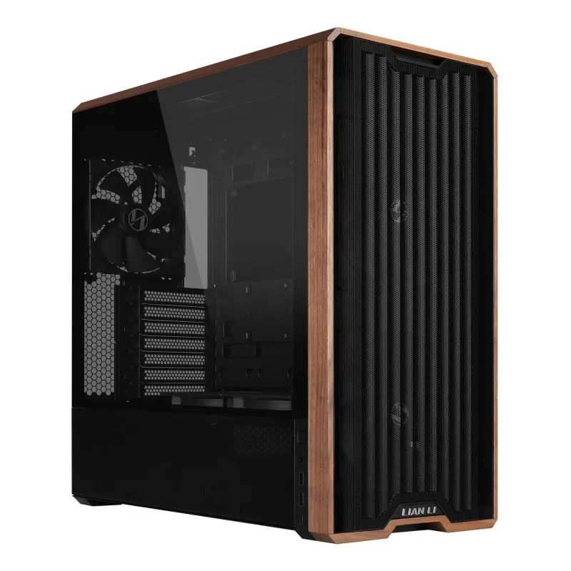 Case-LIAN LI-ATX-micro ATX-EATX-SSI EEB-Black-Midi Tower-LAN217X-G99.LAN217X.00