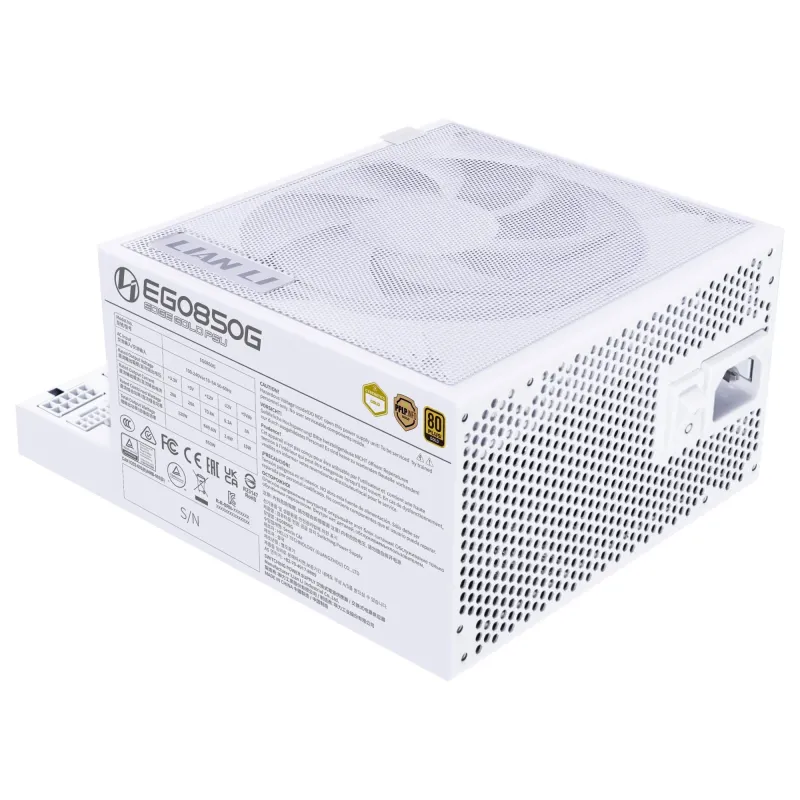 Power Supply-LIAN LI-EDGE GOLD 850-850 Watts-Efficiency 80 PLUS GOLD-PFC Active-G9P.EG0850G.W000.EU