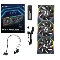 Case fan 120mm-g99.12sllcd1w3b.00 lian li