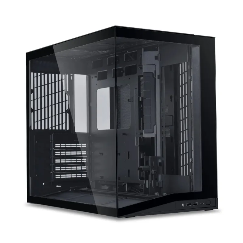 Case-LIAN LI-ATX-micro ATX-Mini-ITX-Black-Mini Tower-O11 DYNAMIC MINI V2-G99.O11DMIV2X.00