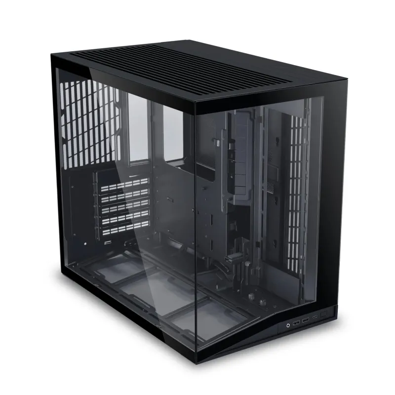 Case-LIAN LI-ATX-micro ATX-Mini-ITX-Black-Mini Tower-O11 DYNAMIC MINI V2-G99.O11DMIV2X.00