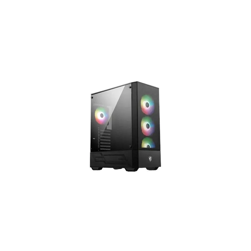 Case-MSI-MAG FORGE 112R-MidiTower-Not included-ATX-MicroATX-MiniITX-Colour Black-MAGFORGE112R